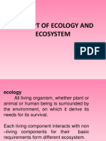 Concept of Ecology and Ecosystem Presetation