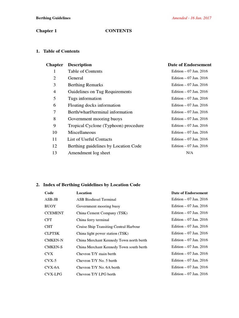 Berthing Guidelines Overview | PDF | Maritime Pilot | Tugboat