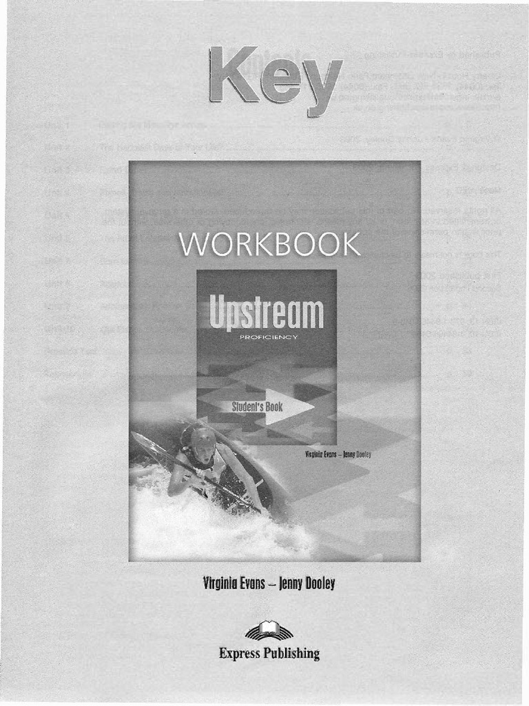 Upstream Proficiency C2 Workbook Answer Key