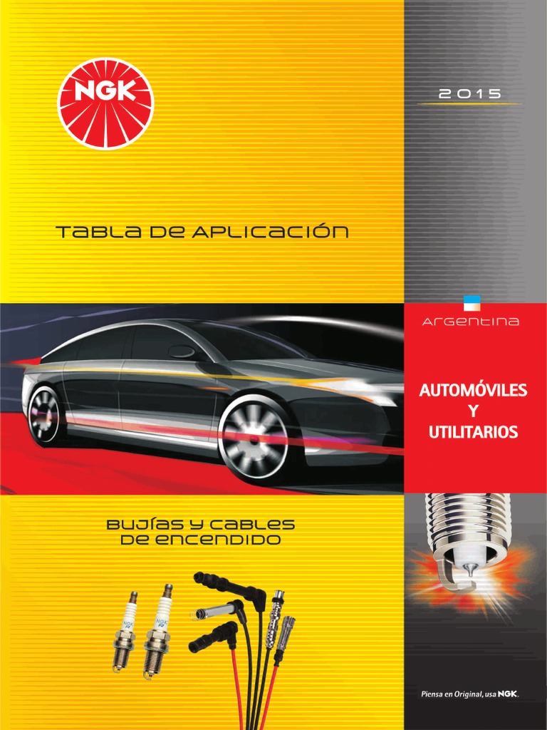 Catalogo de Bujias NGK PDF PDF Opel Fabricantes de automóviles