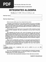 Download June 2008 Integrated Algebra Regents by DOGGxYO SN3565167 doc pdf