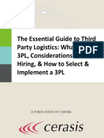 The Essential Guide To Third Party Logistics: What Is A 3PL, Considerations For Hiring, & How To Select & Implement A 3PL