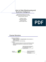 Introduction To Data Warehousing and Business Intelligence