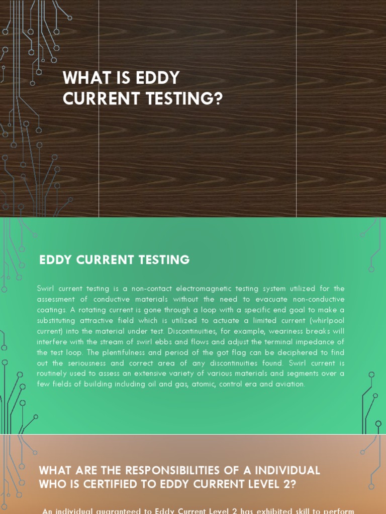 Eddy Current Testing | PDF