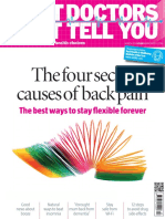 The Four Secret Causes of Back Pain: The Best Ways To Stay Exible Forever