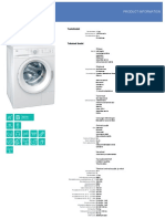 Pesukone Pesukarhu7141: Product Information