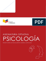 Psicología Bachillerato