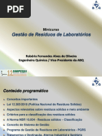 Gestao de Residuos de Laboratorios