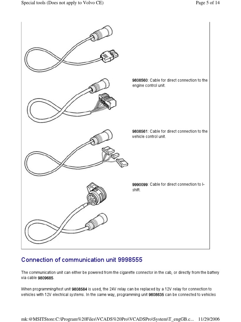 Connection of Communication Unit 9998555 | PDF | Computers