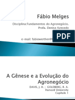 Genesis and Evolution of Agrobusiness