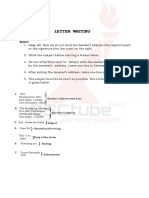 Letter Writing 1 PDF