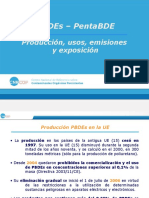 Producción, Usos, Emisiones y Exposición de PBDEs - PentaBDE