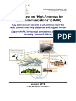 White Paper on “High Antennas for