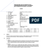 Sílabo Control Automático Mecánica 2017 I