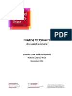 Reading Pleasure 2006 PDF