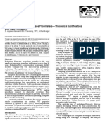 SPE 77405 PVT Sampling With Multiphase Flowmeters-Theoretical Justifications and Field Limitations