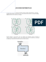 Funciones matemáticas: dominio, rango y gráfica