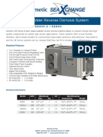 Sea Xchange SE Series Spec Sheet