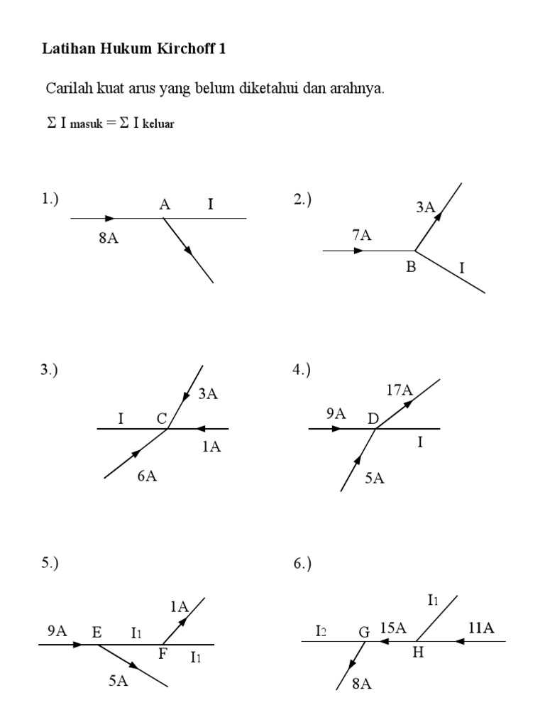 Latihan Kirchoff 1