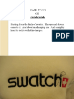 Swatch Watch - A Case Study
