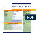 (KK 2013) Raport Contoh Buku Raport KK 13 Terbaru 2016 Excel