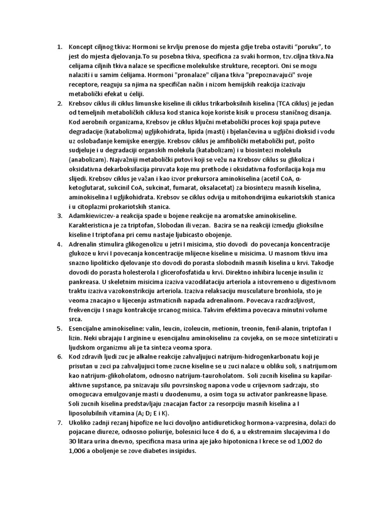 Biohemija | PDF