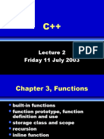 Cpp2 Functions