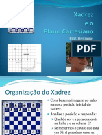 Xadrez e Plano Cartesiano