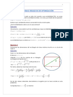 Problemas de Optimizacion MAT 1BAT PDF