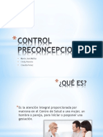 Control Preconcepcional