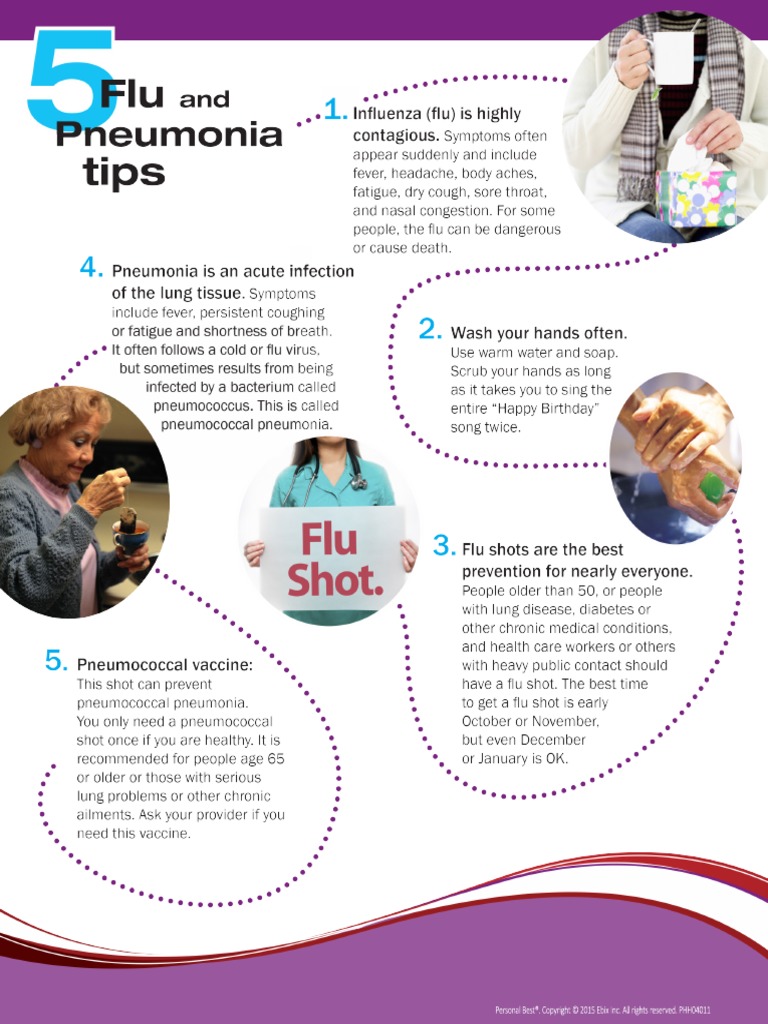 5 Flu and Pneumonia Tips | PDF