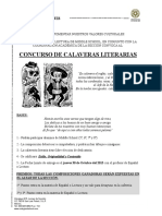 Convocatoria Concurso de Calaveritas