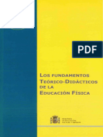 Los Fundamentos Teóricos Didácticos de La Educación Física.
