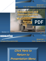 Introduction and General Service Maintenance and Service