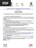 Anunţ publicitar servicii multiplicare