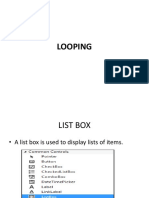 C# LOOPING in Listbox