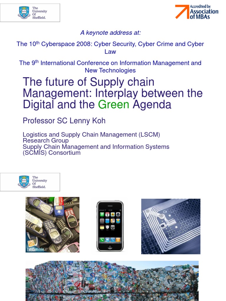 The Future of Supply Chain Management | PDF | Supply Chain Management ...