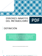 Errores Innatos Del Metabolismo1