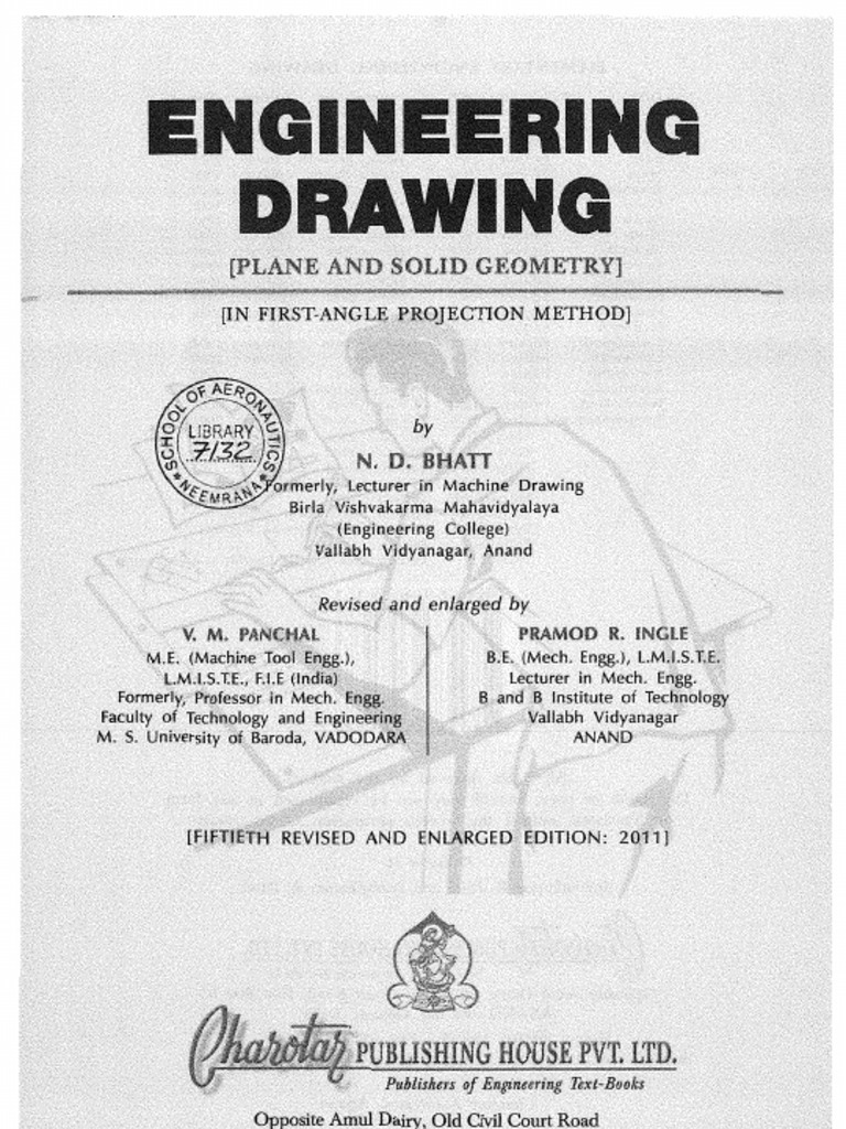 Engineering Drawing by N.D Bhatt PDF Helix Drawing