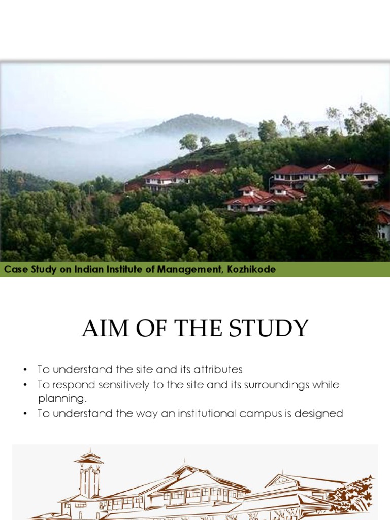 Iim kozhikode case study picture