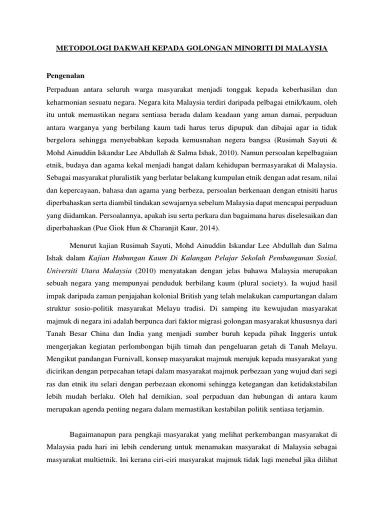 METODOLOGI DAKWAH KEPADA GOLONGAN MINORITI DI MALAYSIA.docx