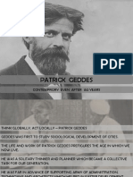 Patrick Geddes: Contemprory Even After 150 Years