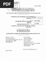 Sound Exchange Supp Brief