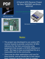 A Packrat GPS Receiver Project