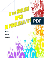 A For English Upsr Penulisan