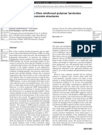 Durability of Carbon Fi Bre Reinforced Polymer Laminates Used To Reinforced Concrete Structures