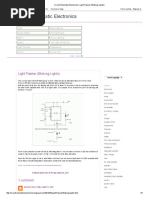 Circuit Schematic Electronics_ Light Flasher (Blinking Lights)