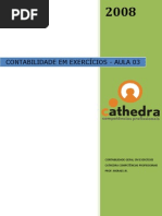 Exercicios Resolvidos Contabilidade - Aula 03