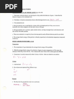 SOL Topic Notes - Gas Laws and Solutions - Completed