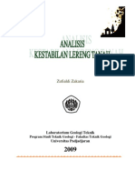 ANALISIS KESTABILAN LERENG